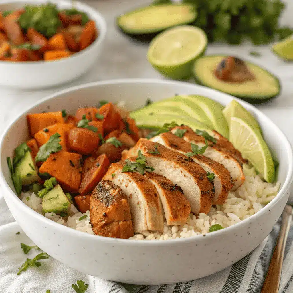 Best Chipotle Honey Chicken Recipe For Quick And Tasty Dinners 11 chipotle honey chicken bowl with sides
