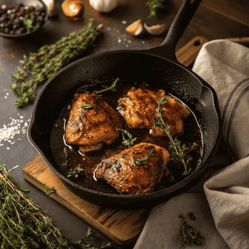 Best Chipotle Honey Chicken Recipe For Quick And Tasty Dinners 10 cooked chipotle honey chicken in skillet