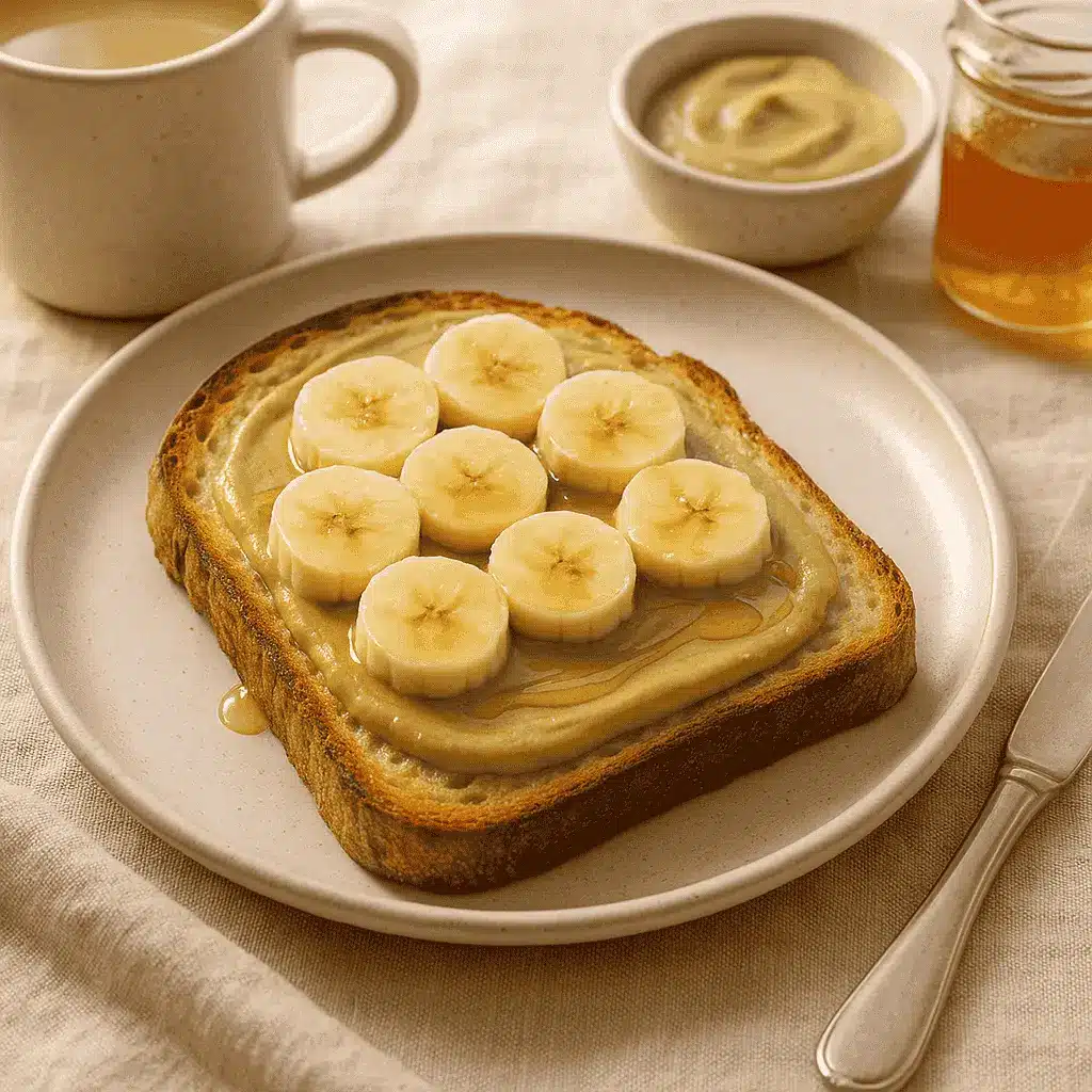 Pistachio Butter That’s Better Than Store-Bought – Easy Homemade Recipe 9 Pistachio butter served on toast with banana